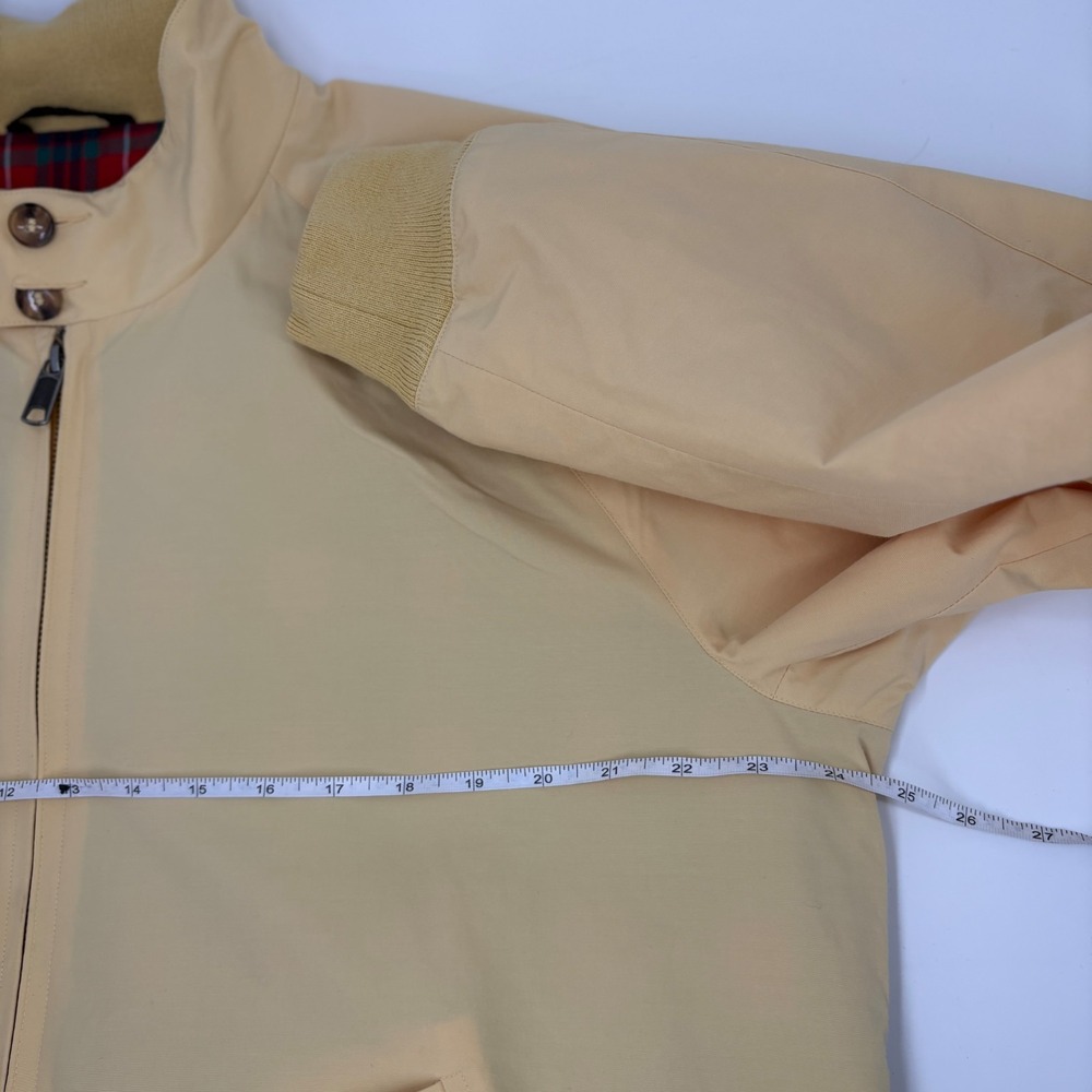 Baracuta G9 Harrington Jacket 46 Yellow Made England Fraser Tartan Preppy - Picture 13 of 15